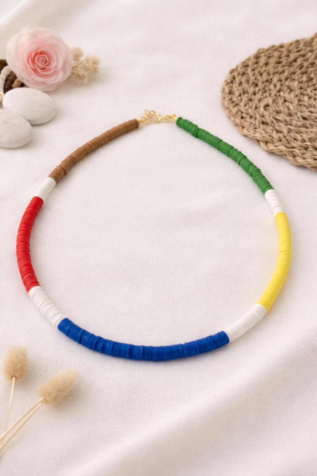 Gökkuşağı Esintisi El Yapımı Kolye