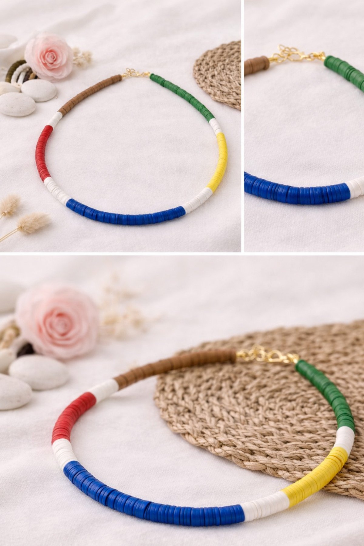 Gökkuşağı Esintisi El Yapımı Kolye