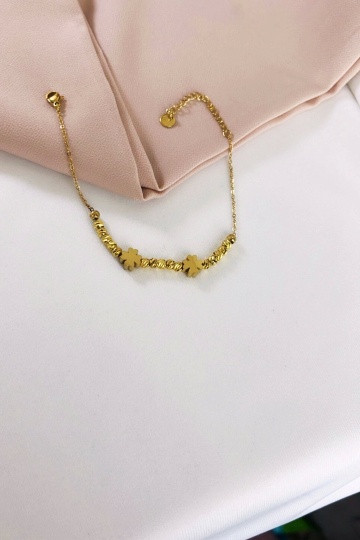 CLOVER MODEL STEEL BRACELET