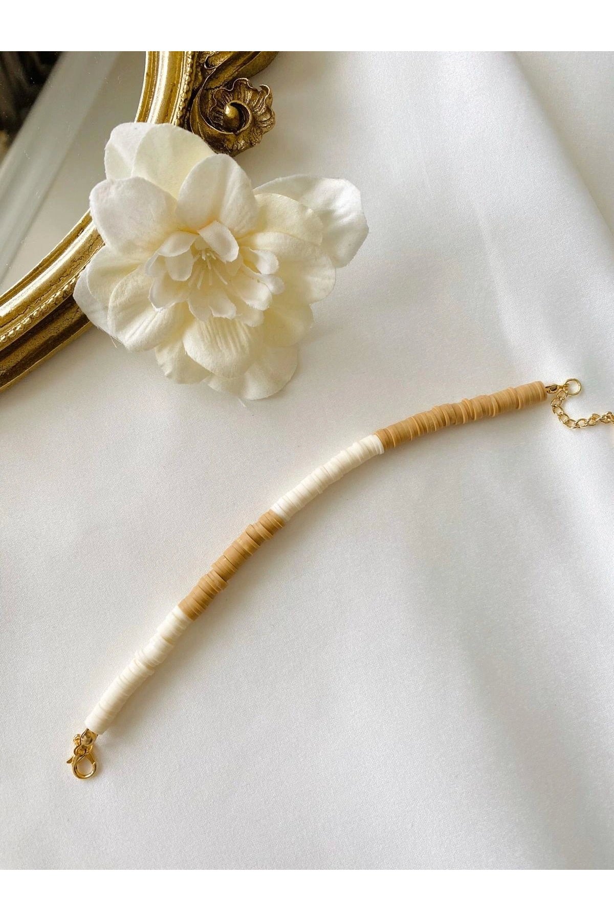 Kahverengi Fimo Bileklik