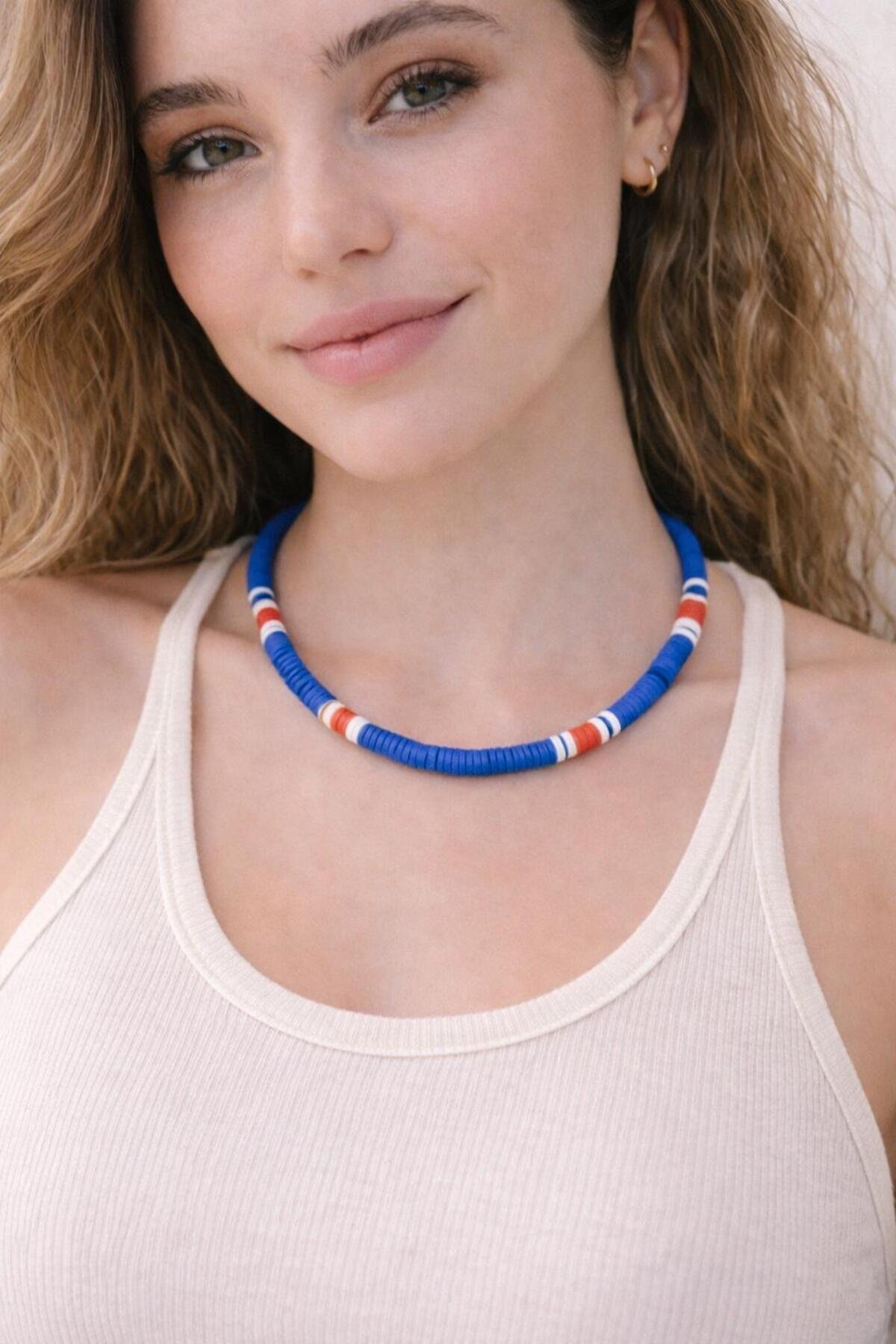 Ocean Mix Fimo Kolye